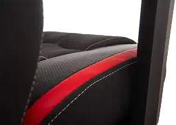 Геймерське крісло GT Racer чорне з червоним (X-2755 Black/Red) - мініатюра 4