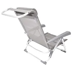Крісло розкладне Bo-Camp Saint-Tropez Grey (1204796) - мініатюра 8