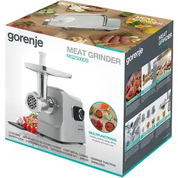 М'ясорубка Gorenje MG2500DS - мініатюра 10