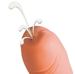 Фалоімітатор You2Toys Cum Shot 21 см тілесний - мініатюра 5