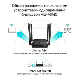 Маршрутизатор TP-Link ARCHER A64 (ARCHER-A64) - мініатюра 5