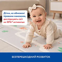 Уцінка. Двосторонній ігровий термокилимок Piccolino Транспорт 150х180х1 см (26000002) - мініатюра 4