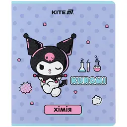 Зошит Kite предметний Kuromi 48 аркуші, клітинка, хімія (HK25-240-6)