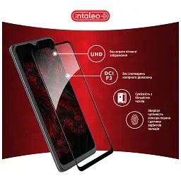 Скло захисне Intaleo Full Glue ZTE Blade A52 Black (1283126545511) - мініатюра 4
