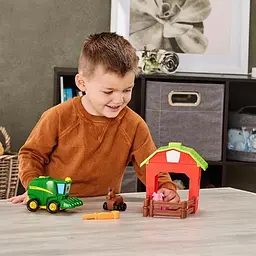 Конструктор John Deere Kids Збери трактор із загоном (47210) - мініатюра 5
