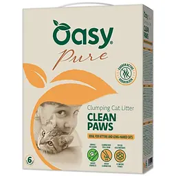 Наповнювач Oasy clean paws чисті лапки 10  л