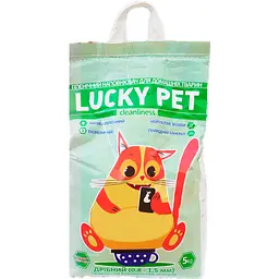 Уцінка. Наповнювач бентонітовий Luсky Pet дрібний 5 кг 