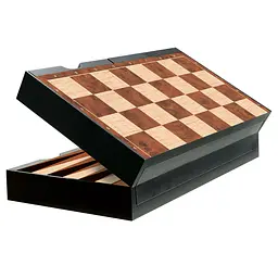 Уцінка. Настільна гра CAYRO магнітна 3 в 1: шахи, шашки, нарди поле 24x24 см (446)  - мініатюра 6