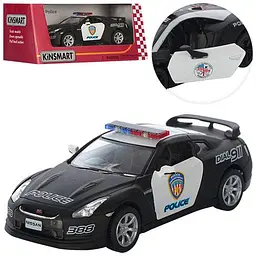Машинка металева інертна KINSMART із гумовими колесами, безпечна (KT5340WP) - мініатюра 1