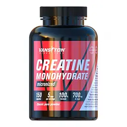 Креатин Creatine Monohydrate, 150 капсул Vansiton fit0016234