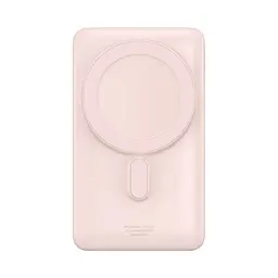 Зовнішній акумулятор Magsafe Baseus Magnetic Bracket Wireless 10000 mAh 20W PPCX000204 рожевий