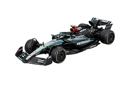 Іграшкова машинка гоночний болід Mercedes-AMG F1 W15 2024 1:43 Bburago 18-38208 - мініатюра 4