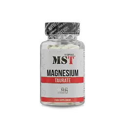 Магний таурат з вітаміном В6 MST Nutrition Magnesium Taurate + Vitamin B6, 60 капсул