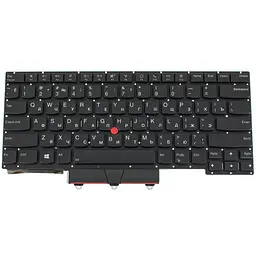 Клавіатура для ноутбука LENOVO (ThinkPad: E14 Gen 2) rus чорний без фрейма підсвічування клавіш