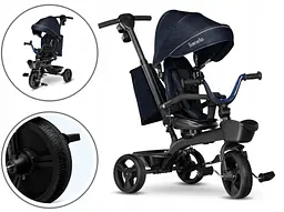 Велосипед триколісний Lionelo Kori Blue navy - мініатюра 2