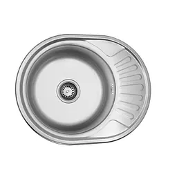 Кухонна мийка Kroner KRP Dekor - 5745 (0,6 мм) (CV022771)