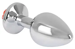 Анальна пробка Rose Butt Plug 9 см (сріблястий) - мініатюра 3
