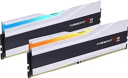 Модуль пам'яті G.Skill DDR5 32GB (2x16) Trident Z5 6000Mhz RGB White XMP (F5-6000J3636F16GX2-TZ5RW)