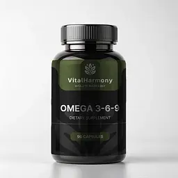 Жирні кислоти VitalHarmony Omega 3-6-9, 90 капсул