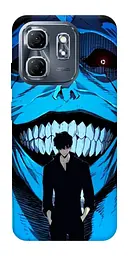 TPU чохол Demsky Solo leveling blue vibe для Infinix Smart 9 4G / Hot 50i