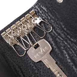 Шкіряна ключниця SHVIGEL 14.5х6х2 см acs0025829 - мініатюра 5