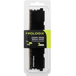 Модуль пам'яті для комп'ютера DDR4 8GB 32GB 3200 MHz Black Prologix (PRO8GB3200B4) - мініатюра 4