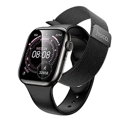Смарт-годинник HOCO Y42 51mm. 200 mAh. IPX6 Smart watch(call version) Black (6942007675277) - мініатюра 1