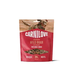 Ласощі для собак хрусткі Carnilove Crunchy Snack Wild Boar with Rosehips дикий кабан і шипшина 200 г