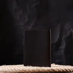 Надійна обкладинка на паспорт у вінтажній шкірі Карта Grande Pelle 16771 коричнева - мініатюра 8