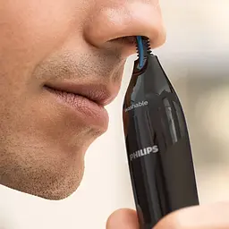 Тример для носа та вух Philips NT1000 чорний (NT1650/16) - мініатюра 4