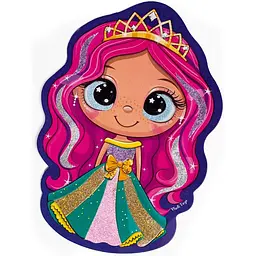 Набір для творчості Vladi Toys Glitter Art Казкові принцеси 5 флаконів з глітерами VT4501-10 - мініатюра 4