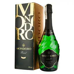 Вино ігристе Mondoro Brut біле брют в коробці 12% 0.75 л