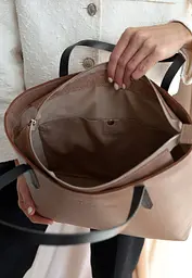 Шкіряний шоппер Walker Mini карамель краст - мініатюра 5