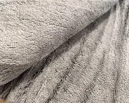 Турецький бамбуковий махровий рушник Cestepe 50х90 Bamboo Sarev Light Gray - мініатюра 3