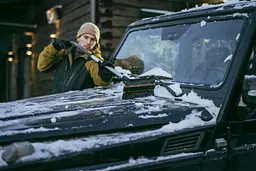 Щітка-скребок телескопічна поворотна Fiskars X-series™ (1078492) - мініатюра 8