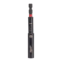 Тримач для біт магнітний ShW 1/4'' Hex MILWAUKEE, 75мм (з висувним фіксатором)