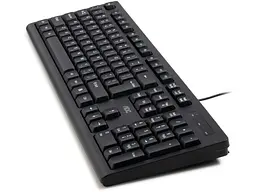 Клавіатура AOC KB100B USB UA Black (KB100B/97) - мініатюра 4