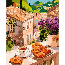 Картина за номерами Santi Французький сніданок, 40x50см (955778)