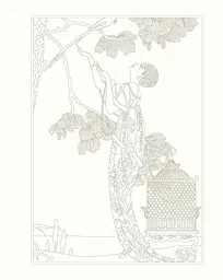 The Age of Glamour. An Art Deco Colouring Book - мініатюра 5