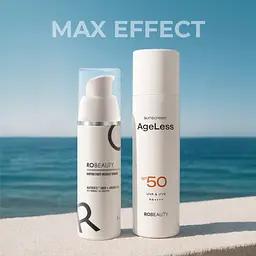 Сонцезахисний крем для обличчя Robeauty Антивіковий SPF-50 - мініатюра 8