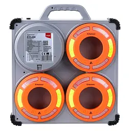 Комплект ліхтарів професійних Mactronic O-Flare (40 Lm) Amber Magnetic Recharg 12/220V (PSD0113) - мініатюра 3
