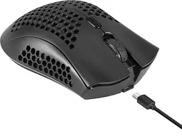 Мишка Defender Warlock GM-709L RGB ігрова, бездротова 2400dpi., 7кн., чорна - мініатюра 5