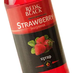 Сироп Red&Black Полуниця 0.25 л - мініатюра 5