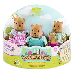 Набір фігурок Lil Woodzeez Сім'я Білок (6008Z) - мініатюра 6