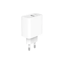 Зарядний пристрій Gembird USB-A + Type-C (PD20W + QC3.0 18W) white (TA-UC-PDQC20-01-W) - мініатюра 3