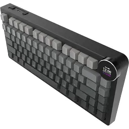 Клавіатура Ajazz AK820 V2 White Peach Switch Wireless/Bluetooth/USB UA Black/Gray (AK820-V2-WP-S-BG) - мініатюра 3