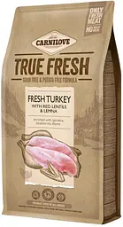 Сухий беззерновий корм Carnilove True Fresh Turkey for Adult dogs для дорослих собак усіх порід з індичкою 4 кг