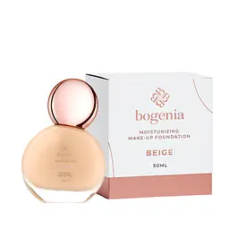 Тональна основа зволожуюча Bogenia Glossiness 30 мл BG600 №003 Biege Бежевий