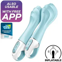 Смарт-вібратор точки G Satisfyer Air Pump Vibrator 5+, надувається - мініатюра 2