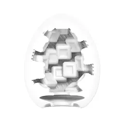 Мастурбатор-яйце Tenga Standard Egg Cubic - мініатюра 3